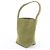 Borsa a tracolla in pelle The Row Park Tote Small in Green Beige - vista 2