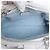 Borsa a tracolla Louis Vuitton Scala Mini Mahina Leather in White x Blue M80497 - vista 9