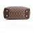 Borsa a tracolla Louis Vuitton Duomo Hobo Damier Ebene in marrone Rosso - vista 6