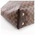 Borsa a tracolla Louis Vuitton Duomo Hobo Damier Ebene in marrone Rosso - vista 7