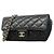 Bolso de hombro con cadena Chanel Matelassé Negro