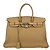 Hermès Hermes Birkin Light Togo com Palladium Hardware 35 Bege
