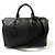Sac à épaule Louis Vuitton Monogram Empreinte Speedy Soft 30 Noir