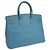 Hermès Hermes Birkin Blue Clemence con Gold Hardware 35 - vista 2