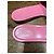 Chanel Ciabatte in pelle rosa con logo - vista 4