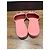Chanel Ciabatte in pelle rosa con logo - vista 5
