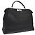Fendi Selleria Peekaboo in pelle Medium Nero - vista 2