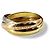 Cartier Trinity 18K Tricolor Gold Small Golden