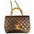 Borsa Satchel 2018 Chanel Quilted Lambskin "Knock on Wood" - vista 2