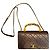 Bolsa de aba Chanel Art Nouvelle 2015 em pele de cordeiro acolchoada Small