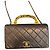 Bolsa de aba Chanel Art Nouvelle 2015 em pele de cordeiro acolchoada Small - vista 2