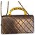 Bolsa de aba Chanel Art Nouvelle 2015 em pele de cordeiro acolchoada Small - vista 4