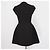 Autre Marque Odd Muse Black The Ultimate Muse Cuff Sleeve Mini Dress Negro - vista 3