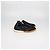 Hermès Baskets Jet Hermes en cuir et daim noir - vue 3