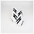 Hermès Sneakers slip-on Hermes Black, White Knit Fabric Braided Bolduc Flex Nero Bianco - vista 7