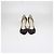 Sandali Jimmy Choo in tessuto broccato nero con fiocco