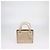 Mini borsa Lady Dior in pitone oro Christian Dior - vista 3