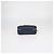 Chanel Piccola borsa vanity in pelle caviar matelassé blu navy e nera Nero - vista 4