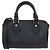 Louis Vuitton Nano Speedy Tasche aus schwarzem Monogram Empreinte Leder