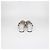 Mules Gucci GG Marmont con frange in pelle foil argento - vista 5