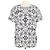 Hermès T-Shirt Micro Cordeliers Piqures in cotone bianco e nero