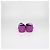 Sapatilhas Rio Mary Jane Loewe em camurça e ráfia Orchid Roxo - vista 5
