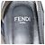 Décolleté Colibri Fendi Blu Navy, Mesh Nero e Pelle con Punta Sottile - vista 6