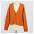 Hermès Cardigan a maniche lunghe Hermes Orange Wool H Arancione