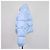 Prada Light Blue Quilted Re-Nylon Puffer Cropped Down Jacket - view 2