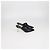 Mules Chanel in pelle nera e pelle verniciata con perle e punta cap toe Nero - vista 3