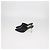 Mules Chanel in pelle nera e pelle verniciata con perle e punta cap toe Nero - vista 4