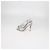 Sandálias Slingback Rosalie em camurça e strass prateado Christian Louboutin Prata - vista 4