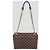 Borsa Louis Vuitton Vavin PM in tela Damier Ebene nera D'oro - vista 3