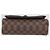 Borsa Louis Vuitton Vavin PM in tela Damier Ebene nera D'oro - vista 4