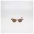 Autre Marque Gafas de sol Nova Karen Wazen Light Brown Gris