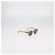 Autre Marque Gafas de sol Nova Karen Wazen Light Brown Gris - vista 2