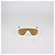 Gafas de sol Loewe White Mirrored Anagram Wave Mask Blanco