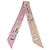 Hermès Hermes Bicolor Silk Do Re Boucles Print Twilly Multiple colors