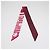 Hermès Hermes Fuchsia, White, Bordeaux Silk Astrologie a Pois Print Twilly Rosa Bianco