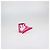 Hermès Hermes Fuchsia, White, Bordeaux Silk Astrologie a Pois Print Twilly Rosa Bianco - vista 3