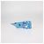 Hermès Hermes Blue Silk Colliers de Chiens Print Twilly Blau - Ansicht 4
