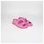 Chanel Dad Flache Sandalen aus rosa gestepptem Lackleder Pink - Ansicht 2