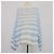 Loewe Anagram gestreifter Pullover aus Mohair-Mischung in Blau und Weiß - Ansicht 3