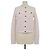 Zimmermann Cardigan aus Wolle in Hellbeige mit Pointelle-Strick