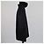 Prada Black Blend Wool Belted Hoodie Coat - view 2