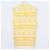Ganni Yellow, Off White Wool Logo Print V-Neck Sleeveless Top Amarillo - vista 3