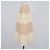 Nanushka Mini Abito in Patchwork di Eco-pelle Beige e Crema - vista 2