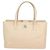 Sacola Chanel Executive Cerf em couro creme Cru