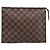 Necessaire Louis Vuitton Damier 26 Marrone