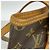 Borsa Tote Louis Vuitton Monogram Bucket PM Marrone - vista 6